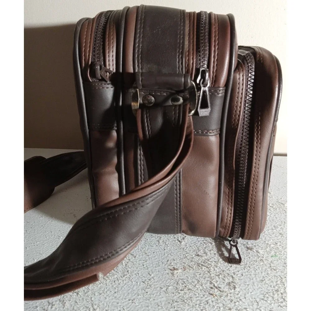 Vintage Diamond 100 Leather Camera Bag